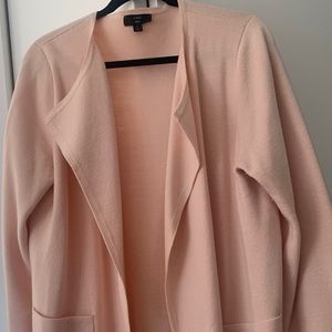 J. Crew Juliette collarless-blazer - Blush Pink